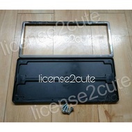 Car License Plate Frame Stainless Steel Free Size Model 8A 8888