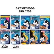 PURINA FELIX Cat Wet Food Pouch - 70g/85g Cat food