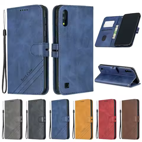 For Samsung Galaxy A10 Case Leather Flip Case For Coque Samsung A10 Case Galaxy A10 A 10 A105F A10S 