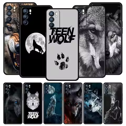 The Wolf Phone Case For Oppo Reno8 Reno7 Reno6 Pro A54 5G Find X6 X5 A53 A52 A9 A15 A95 A17 A16 A76 