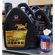 100% ORIGINAL HONDA SN 0W-30 ENGINE OIL FULLY SYNTHETIC (4 Liter) ## FREE OIL FILTER##