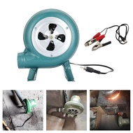 【MT】 Speed 12V BBQ Blower Fan with Copper Motor Fire Blower BBQ Fan Suitable for Kitchen Ventilation and Cooling