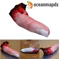 OCEANMAPDZ Bloody Finger Prop, Spooky Artificial Severed Finger Prop, Prank Prop Bloody Effect Scary