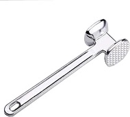 Meat Tenderizer Hammer- Heavy-Duty Double-Sided Rust-Resistant Cast Aluminum Pounder Mallet, 7.5 Inc