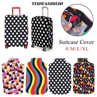 TONFASHION Travel Trolley  Cover Elastic Fabric Suitcase Travel Baggage Protector
