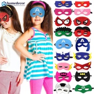 HOMEDECOR Halloween Superhero Masks Christmas Birthday Party Spiderman Hulk Iron Man Cosplay Mask For Kids Children B3I5