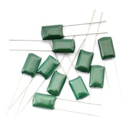 10pcs Mylar Film Capacitor 102 152 222 332 392 472 502 682 822 50V | Assorted Polyester Capacitor