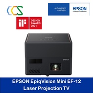 Epson EF 12 Laser Home Lifestyle Projector with Built-In Android TV1  [ READY STOCK]  ***Promo: Free $30 NTUC E-Voucher till 31 March 2024***