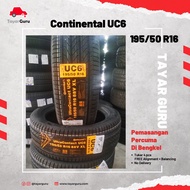 Continental uc6 195/50R16 Tayar Baru (Installation) 195 50 16 New Tyre Tire TayarGuru Pasang Kereta Wheel Rim Car