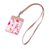 Knicknack Bifold Id Card Wallet Bloem Cream | Card Holder | Folding Canvas Wallet | Women's Id Card 