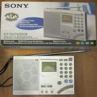 Sony FM / AM / SW shortwave radio 收音機