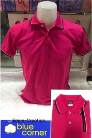 Blue corner Men's polo shirt #4(Fuchsia)