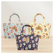 【泡麵柴犬-小包】台灣設計外出旅遊簡單收納防水手提袋