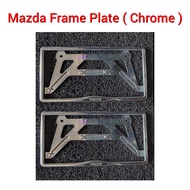 Mazda Frame Plate ( Chrome ) / Car Number Plat / Papan Nombor Kereta