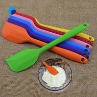 [us] Home Kitchen Silicone Flexible Spatulas Cake Cream Scraper Cooking Baking Tool