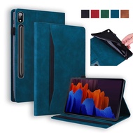 Case for Samsung Galaxy Tab S7 FE 12.4" &amp; Galaxy Tab S9+ S9 FE+ S7 S8 Plus 12.4 11.0 inch Cover Business Style Flip Tablet Case for Samsung Galaxy Tab S8 S9 Ultra 5G 14.6" Case
