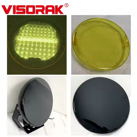 9 Inch LED Work Light Spot Flood PC Mask Protect Cover For 96W 185W 225W 378W ARB Jeep Ford Pickup T
