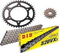 D.I.D DK-07 KAWASAKI ZEPHYR X 97-08 /ZR400-G1 ZEPHYR X 3-Piece Replacement Kit