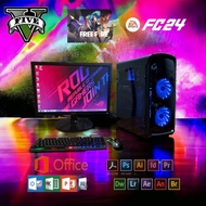 คอมพิวเตอร์พร้อมเล่นครบชุด Free fire PUBG USED