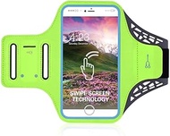 DFV mobile - Professional Cover Ultra-thin Armband Sport Walking Running Fitness Cycling Gym for ZTE Z999 Axon M (2018) - GREEN