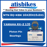 NTN Y125Z / RXZ Piston Pin Needle Roller Cage Assemblie Connecting Rod Bearing KBK 16 X 20 X 17 / 8Q
