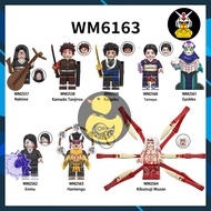 WM6163 Kimetsu No Yaiba Demon Slayer Sword Model Kaigaku Gyokko Muzan Tanjirou Hantengu Figure Puzzl