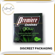 Premiere;a-CondomAW$Glow*F~3?w~Glow?j~in?d~the@i@b Dark Condoms