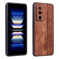 Retro Ốp da cho Xiaomi Redmi K60 K50 K70 Pro K50 K60 Ultra k70e ống kính máy ảnh Vỏ lưng bảo vệ