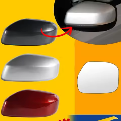 for 09-14 Honda Odyssey Rearview Mirror Cover Shell Housing Cap Lens Replacement