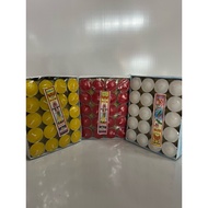 Quang Huy 100-piece tlight aluminum candle in 4 hours