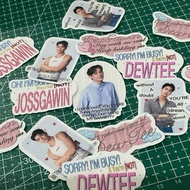 Love story sticker pack || Joss Gawin & Dew Tee