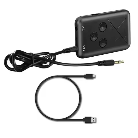 Wireless Aux Audio Receiver 2 In 1 Stereo APTX 3.5Mm Jack RCA Car Adapter Transmitter For TV PC Spea