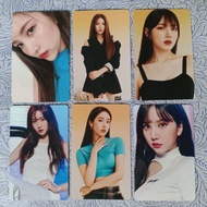 Official Photocard GFriend Fever Season Sowon Yuju Eunha SinB Yerin Benefit Photocard GFriend