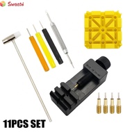 【SWTDRM】Premium Quality 11PCS Watch Repair Kit Essential Tools for Watch Band Adjustment