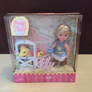 絕版 Mattel Kelly Pony Time Doll