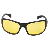 駕駛鏡 男女士 防遠光燈 夜視鏡 防風沙騎行太陽眼鏡 運動墨鏡117-黑框白片（平光鏡） 均碼