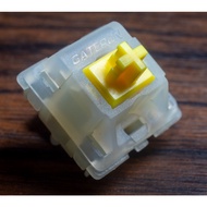 Gateron Pro l Milky Yellow Pro (10pcs) - Pre-Lubed