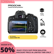 PROOCAM SPC-77D GLASS SCREEN PROTECTOR FOR CANON 77D