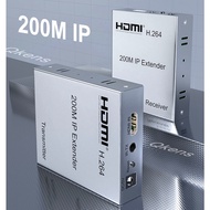 H.264 200m IP HDMI Extender Over UTP STP CAT 5e CAT6 RJ45 Ethernet LAN Network Cable 1080p Screen Mi