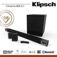 弘達影音多媒體 Klipsch Cinema 800 SoundBar+Surround 3(5.1聲道劇院組)