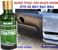 Nano Phủ Nhựa Nhám_Auto Ceramics Coating Sprayking chai 50ml