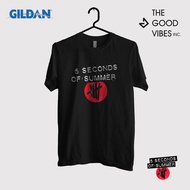 Second Of Summer 5 Band T-Shirt - Logo