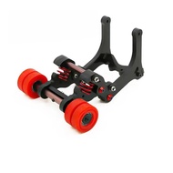 Upgrade HD Nylon 4Wheels Rollover Head Up Round 5 Wheel TRAXXAS 1:5 1/5 XMAXX X-MAXX 8S 6S