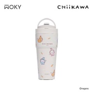 台灣【WOKY x 吉伊卡哇】CHIIKAWA 雙層陶瓷保溫瓶770ml(2.0上蓋)