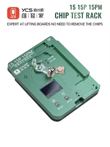 YCS EEPROM Chip Programmer Baseband/Logic Intel Qualcomm for iPhone X-13 15 16 Pro Max Logic Repair 