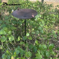 [Phenovo] Freestanding Avian Bath Vintage Design Freestanding Avian Water Basin Versatile Outdoor De