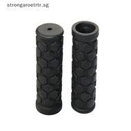 Strongaroetrtr 1 pair Bike Grips Handlebar Cover Mountain Foldable Non-Slip Rubber Scooters SG