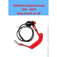 YAMAHA outboard motor part 5HP - 40HP stop swicth on off 65W-82725 # 2 stroke outboard engine part