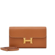 Hermès Gold Epsom Constance-To-Go Wallet Gold Hardware, 2021