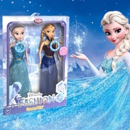 Frozen Anna Elsa Doll 2 pcs/ Set Can Sing Out Songs Cute Doll Toys Set Gift Toys for Girls Fashion P